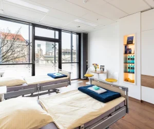 Patientenzimmer med-plast